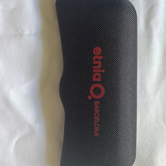 Designer Glasses Etnia Barcelona Eyewear Culture CASE Only Black 6.5"x2.5"x1.5" - Picture 5 of 5